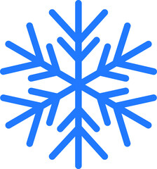 Snowflake icon,  snow icon vector