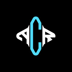 ACR letter logo creative design with vector graphic © MdAminul