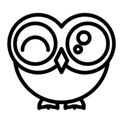 owl cartoon character