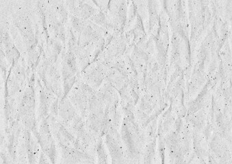 White art paper crumpled background.