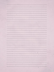 Blank lined pink paper background, Texture of art paper for design in your work.