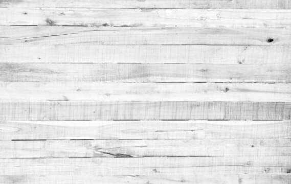 White wood texture background.