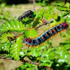 caterpillar on a leaf