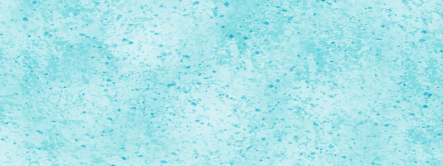 Seamless cloudy Blue watercolor painting textured on white paper background. Grunge light blue paper texture background. Light blue sky shades color watercolor illustration for any design and flyer.