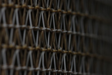 Wire mesh fence