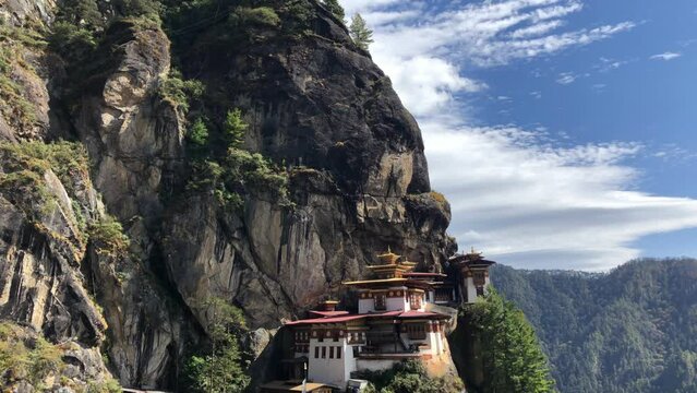 Taktsang temple in Paro Bhutan