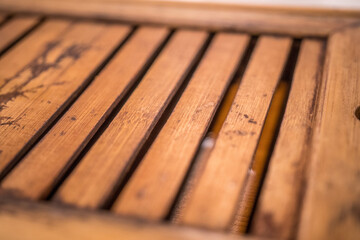 the bamboo table for tea, Chinese culture