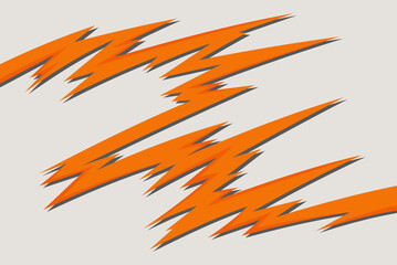 Simple background with jagged zigzag and spikes pattern