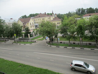 the street of the city