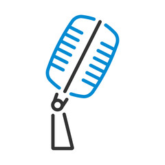 Old Microphone Icon