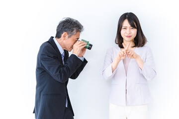 ハラスメントに困る女性社員