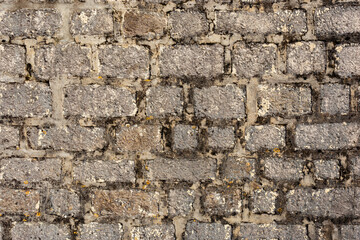 Texture of old stone wall. Natural background.
