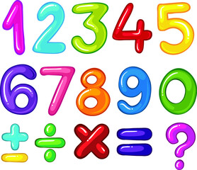 set of numbers | Numbers and equations alphabets