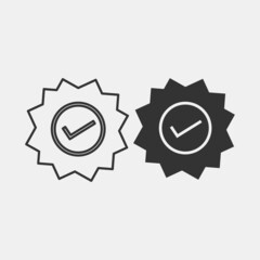 assurance vector icon illustration sign 