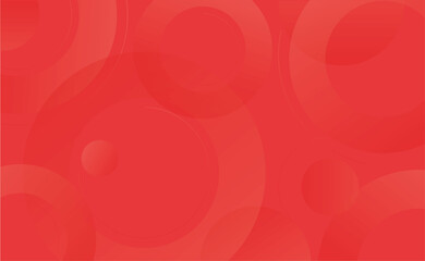 Abstract red circle background vector illustration
