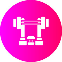 Bench press Icon