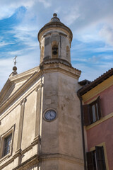 Fototapeta na wymiar Scorcio della chiesa di San Vito Romano