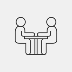 presentation vector icon illustration sign 