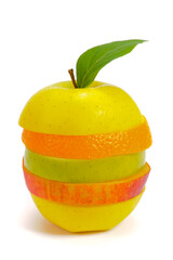 sliced fruits as healthy food