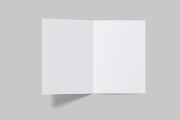 Blank invitation Card Mockup