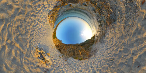 rabbit hole curacao beach desert caribbean