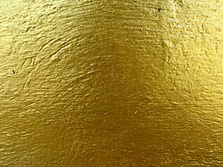 gold color cement wall