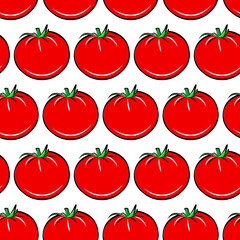 tomato seamless pattern template