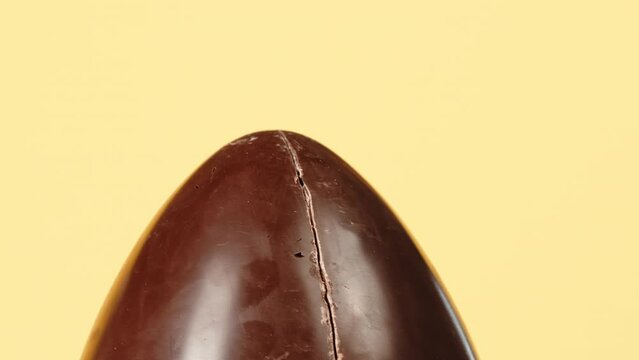 Easter chocolate egg with surprise 