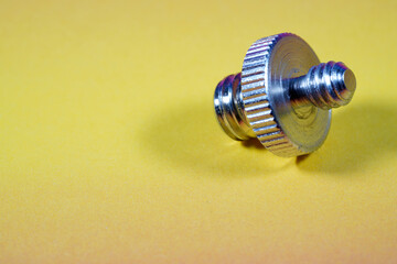 close up of screw