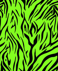 Fototapeta na wymiar seamless pattern with tiger