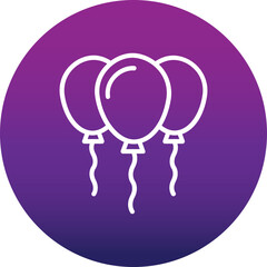 Balloons Icon