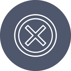 Obraz premium Cross Icon
