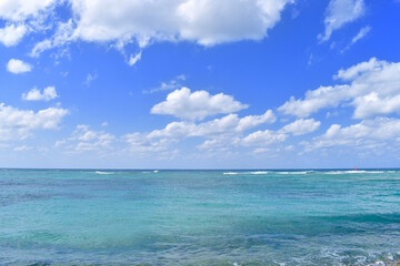 沖縄の綺麗な海