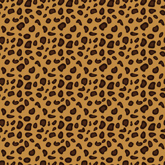 Leopard pattern design, vector illustration background