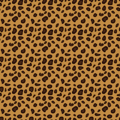 Leopard pattern design, vector illustration background