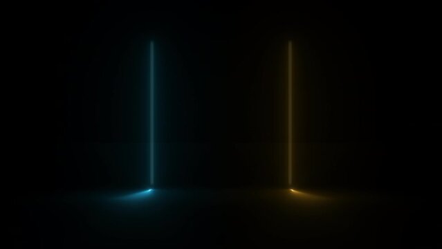 Concept 80-N1 Animated abstract neon light with led light effect and flashing moving pattern.