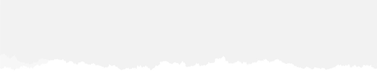 Paper stripe with ripped edge. Torn white sheet mockup