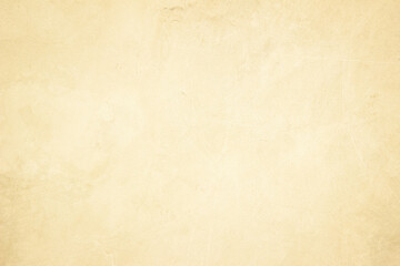 Fototapeta na wymiar Cream concrete wall texture background for interiors or outdoor exposed surface polished distress.