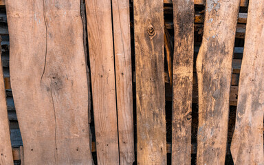 Close up photo of old wooden pallets