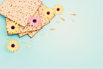 Pesah celebration concept (jewish Passover holiday)