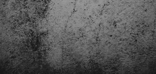 Fototapeta na wymiar Wall full of scratches. Grungy cement texture for background, Scary dark wall.Black wall