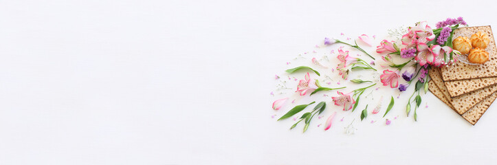 Pesah celebration concept (jewish Passover holiday)