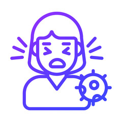 Corona Australis Healthcare Medical, vector graphic Illustration Icon.