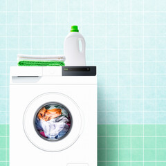 Eco-friendly laundry at home