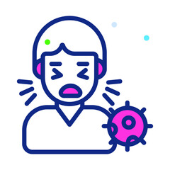 Corona Australis Healthcare Medical, vector graphic Illustration Icon.