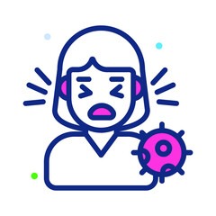 Corona Australis Healthcare Medical, vector graphic Illustration Icon.