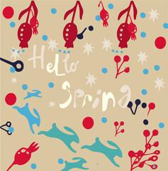 seamless pattern with eggs