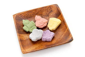 東北山形名物の葛菓子