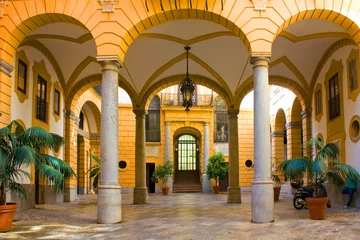 Rolgordijnen Comitini Palace (of Palazzo Gravina di Comitini) in Palermo, Sicilië, Italië © Lindasky76