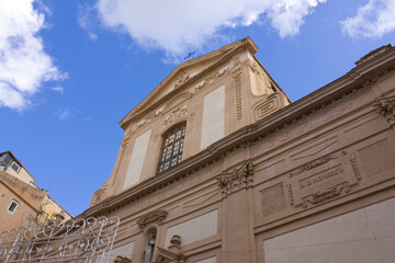 Fototapeta na wymiar Church of San Nicola da Tolentino in Palermo, Sicily, Italy